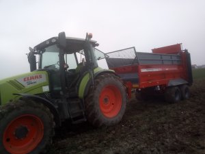 Claas 410+unia tytan 10 premium