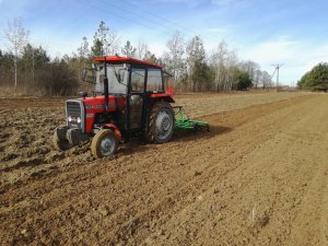 Massey Ferguson 255 & agregat uprawowy