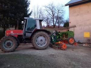 MF 3070 +Amazone RE-30 + Amazone D7 