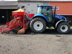 New Holland t5 + maschio&gaspardo 