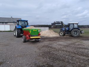 Farmtrac 675 DT & New Holland t6.120 + RCW3