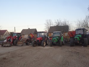 Deutz fahr agrofarm 430 &Deutz fahr agrolux 410