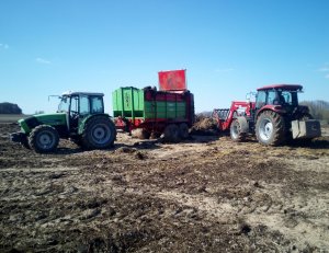 Deutz Fahr agrolux 410&Unia&Case farmall 95a