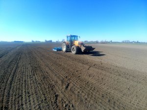 Renault Ares 715 RZ i Lemken Kompaktor 4m