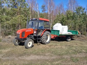 Zetor 6320 Przyczepa Wodziński