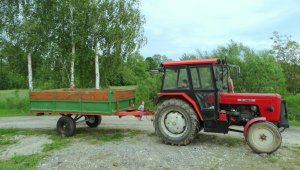 Ursus C-360 & przyczepa jednoosiowa