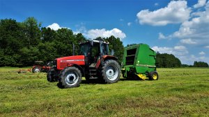 Massey Ferguson 6260 + John Deere 590