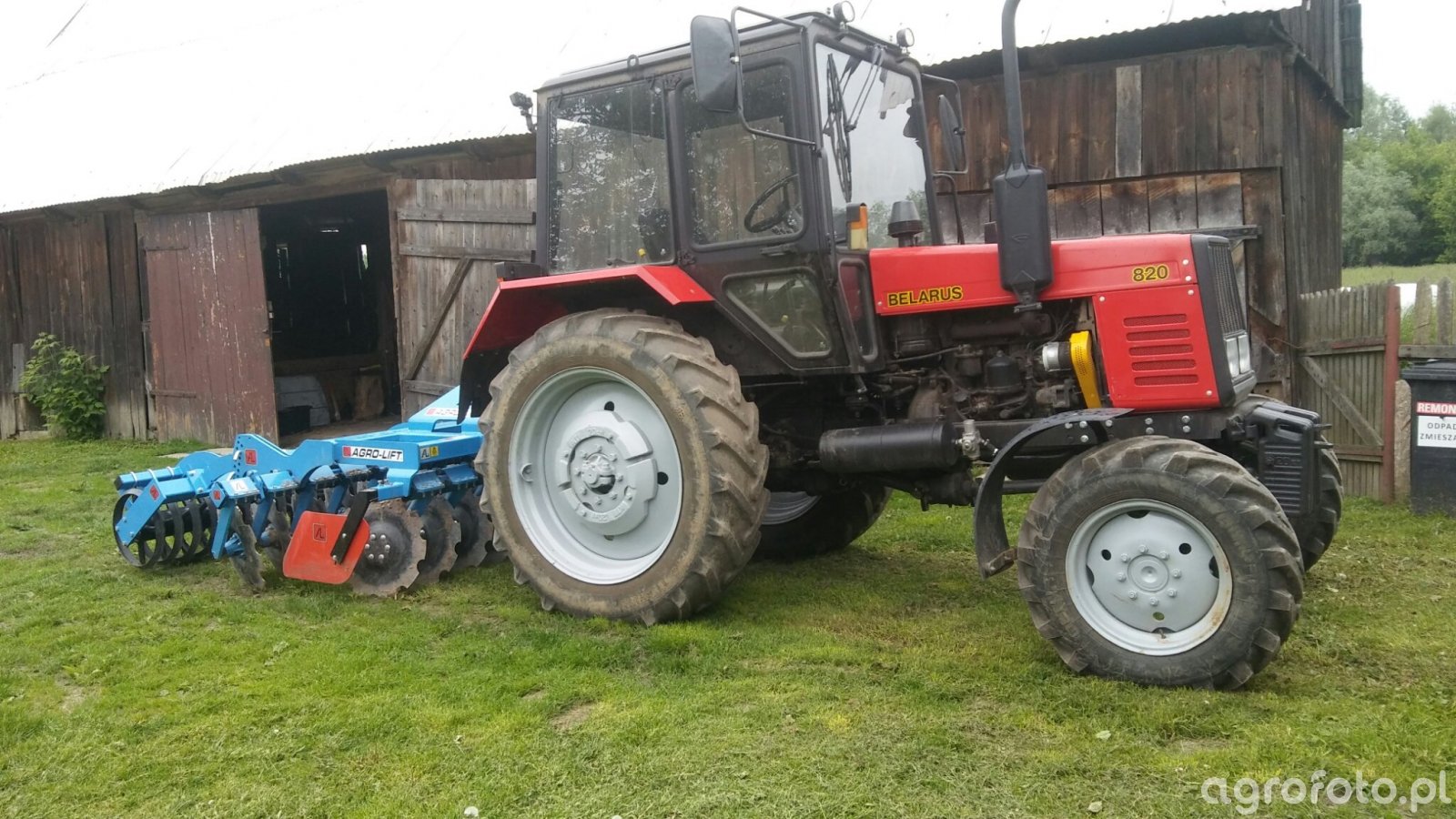 Obraz traktor Belarus 820 id:754987 - Galeria rolnicza agrofoto