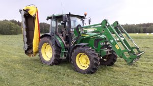 John Deere 5080R & Fella SM2610