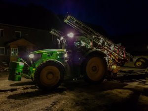 John Deere 6140r - Hardi Master Plus - po robocie
