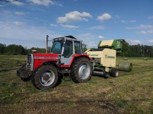 Massey Ferguson + Krone