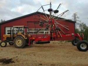 Nowy nabytek w gospodarstwie. Massey Ferguson rk 802 trc 