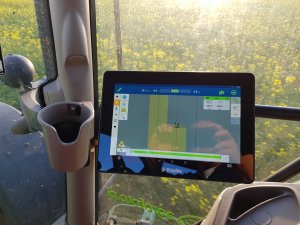 trimble gfx750 z Hardi master w rzepaku 