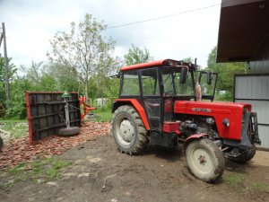 Ursus C-360 & przyczepa jednoosiowa