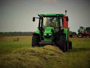 Deutz-Fahr 5110c i New Holland 654