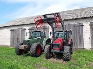 Fendt 514C i Massey Ferguson 5710