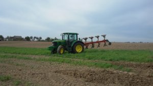 John Deere 6320 i kverneland vd 85