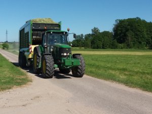 John Deere 6630 i Krone MX 370GD