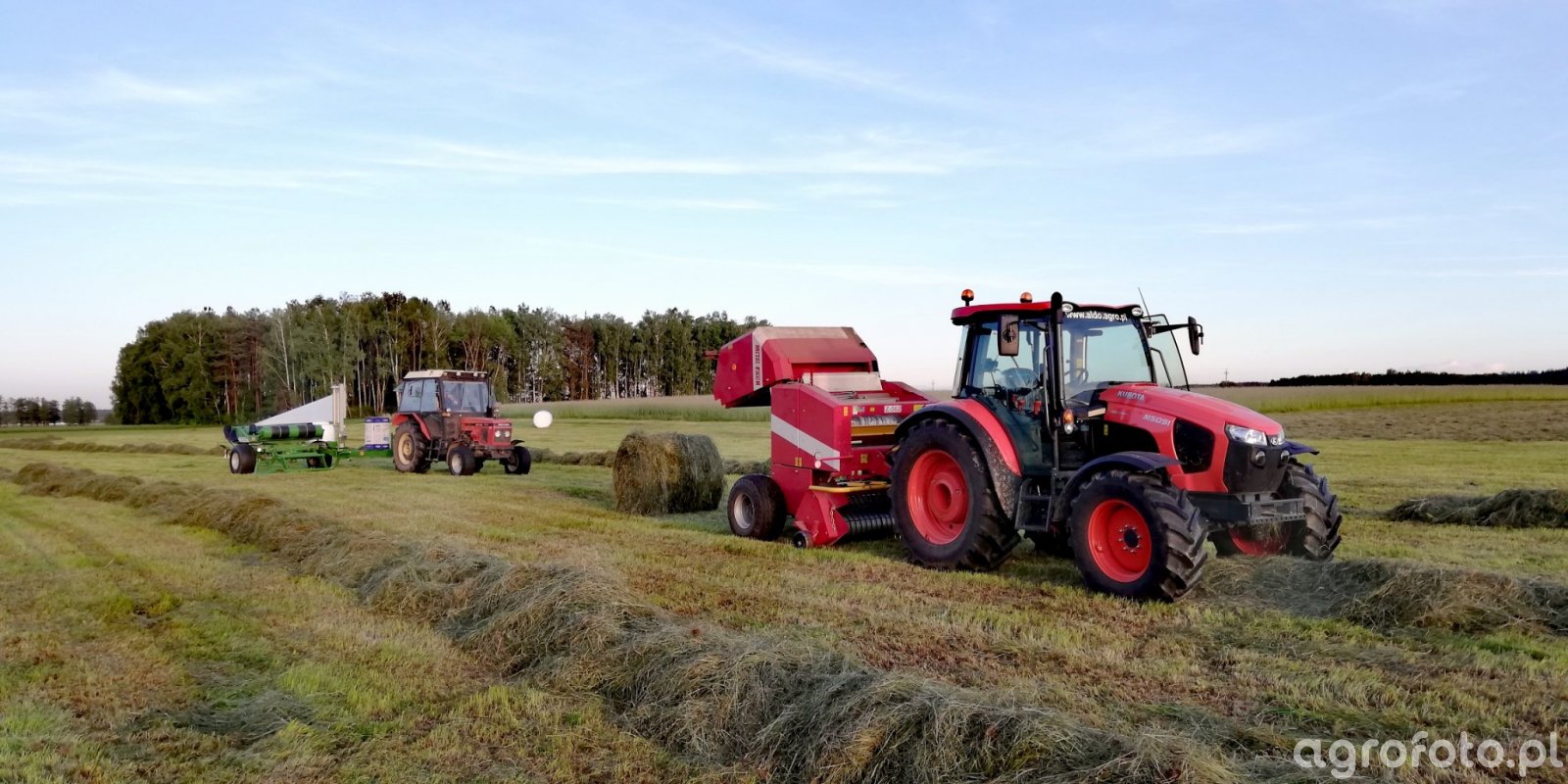Kubota M5091 + Metal Fach Z-562 & Zetor 7211 + Sipma Maja 