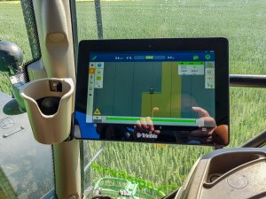 Pszenica Rivero - T3 z trimble GFX - 08.06.2019