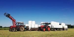 Zetor 7745 + Kubota M5091