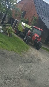 Zetor Forterra 115 + Claas Rollant 374 Rc 