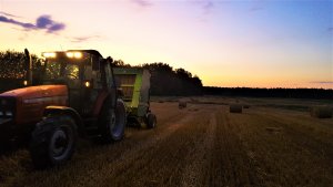 Massey Ferguson 6260 + John Deere 590