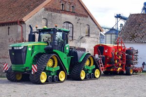 John Deere 9620RX + Vaderstad Spirit 600S