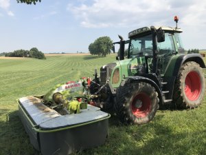 Fendt 412 + Claas Disco (x2)