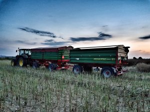 John deere 6140r panav 17.13 pronar pt610 wywozimy rzepak