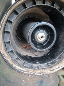 Kokon w filtrze powietrza