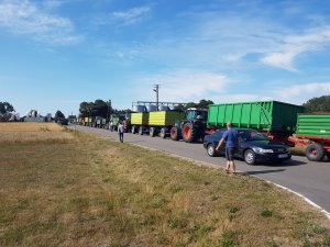 Kolejka z rzepakiem Rudno 