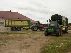 Krone MX 370GD i RX 400GD