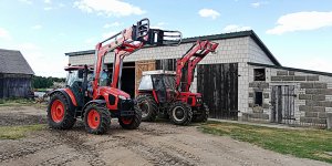 Kubota M5091 + Zetor 7745