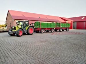 Żniwa 2019 Claas Arion 440/2xHW8011