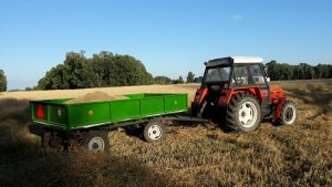 Zetor 6045 + przyczepa sam