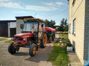 Zetor 6718 i Autosan d44