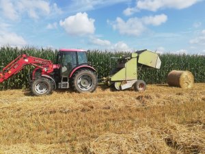 Zetor proxima i  Claas Rollant