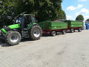 DF Agrotron +  2 x pronar