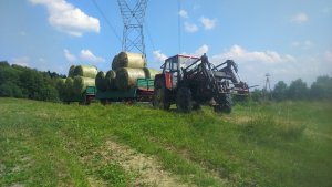 Zetor 10045 i przyczepy