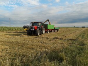 Case IH PUMA 140 & Przyczepy 