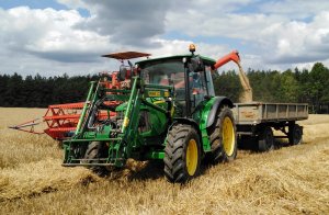 John Deere 5080M +  Bizon Z056