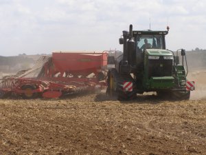 John Deere 9570RT & Siewnik Vaderstad Spirit 900S