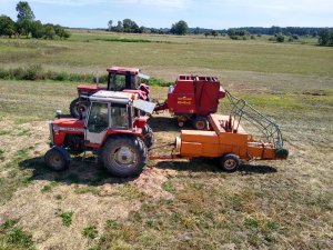MF 675 + Sipma Z224 i Case 956XL + NH 644