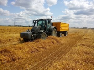 Valtra N 114 + Wielton 12t