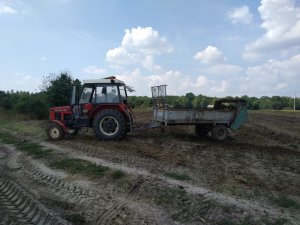 Zetor 7211 & Rozrzutnik 3.5T