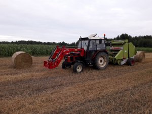 Zetor 7711 + claas 44s