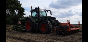 Fendt 516 Vario+Amazone+Maschio