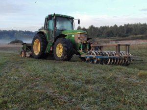 John deere 6800+amazone d7