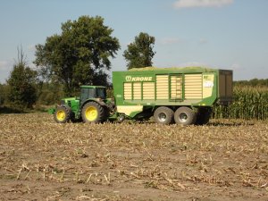 John Deere 6630 i Krone MX 370GD